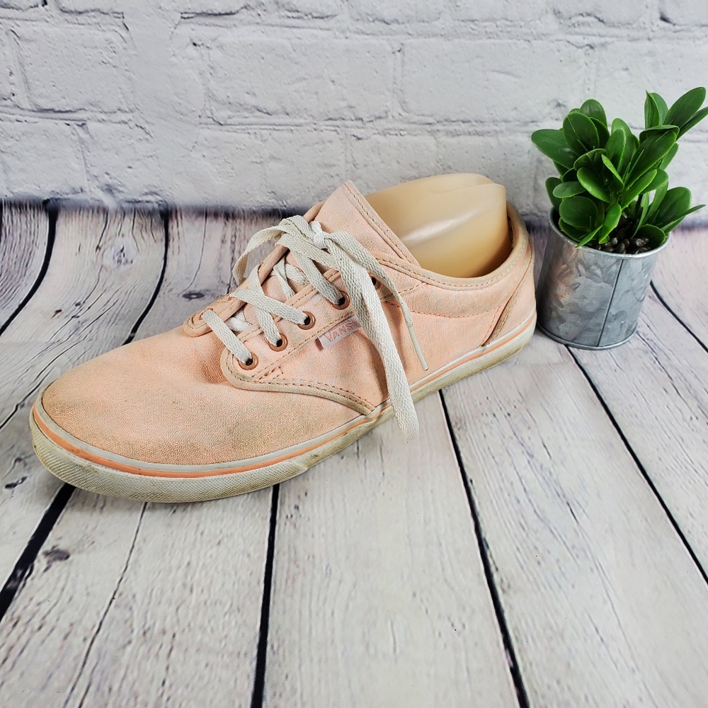 Vans Pink Sneakers Size 8.5